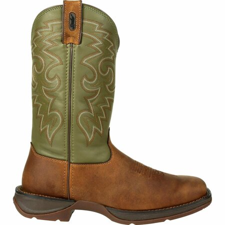 Durango Rebel by Coffee & Cactus Pull-On Western Boot, COFFEE CACTUS, D, Size 10.5 DB5416